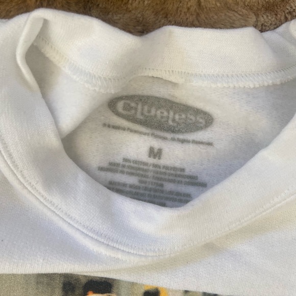 CLUELESS Graphic Crew Neck Sweater - Picture 5 of 6
